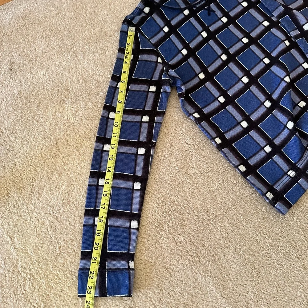 Marc by Marc Jacobs Blue Checkered Sweater, Sz S